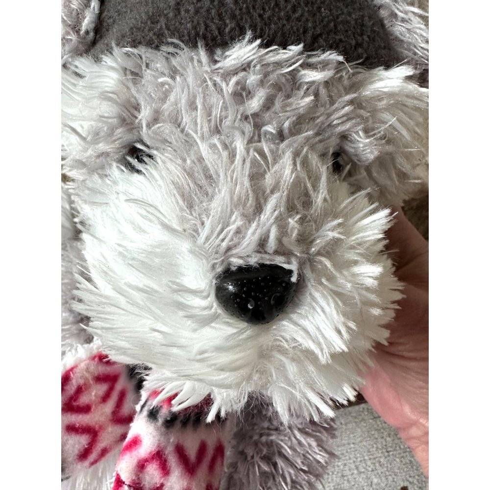Schnauzer Dog Plush HugFun International Kip Limited Edition St Jude Chr…
